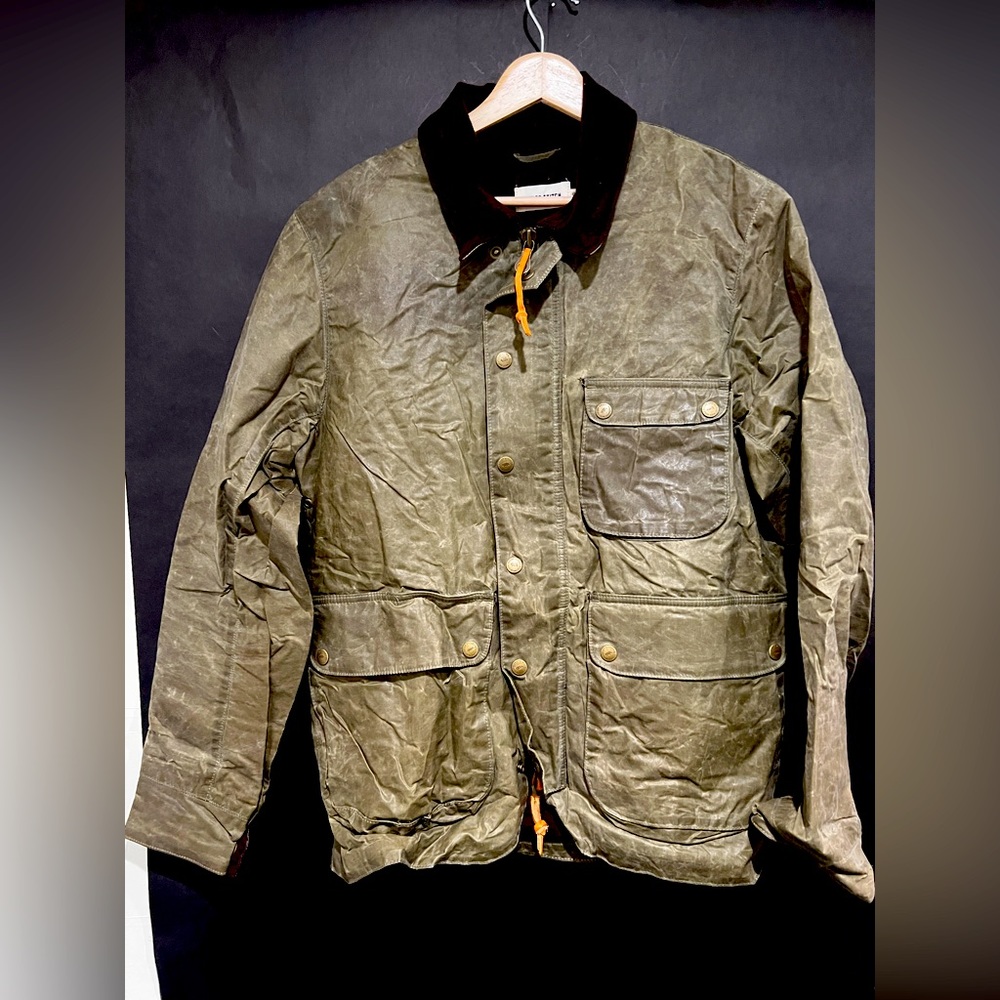 Taylor Stitch The Rover Jacket in Waxed Canvas, Size 40